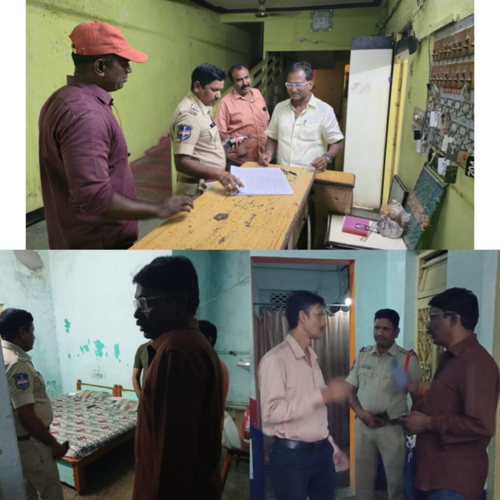 Surprise inspection of lodges