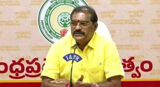 Minister at the review