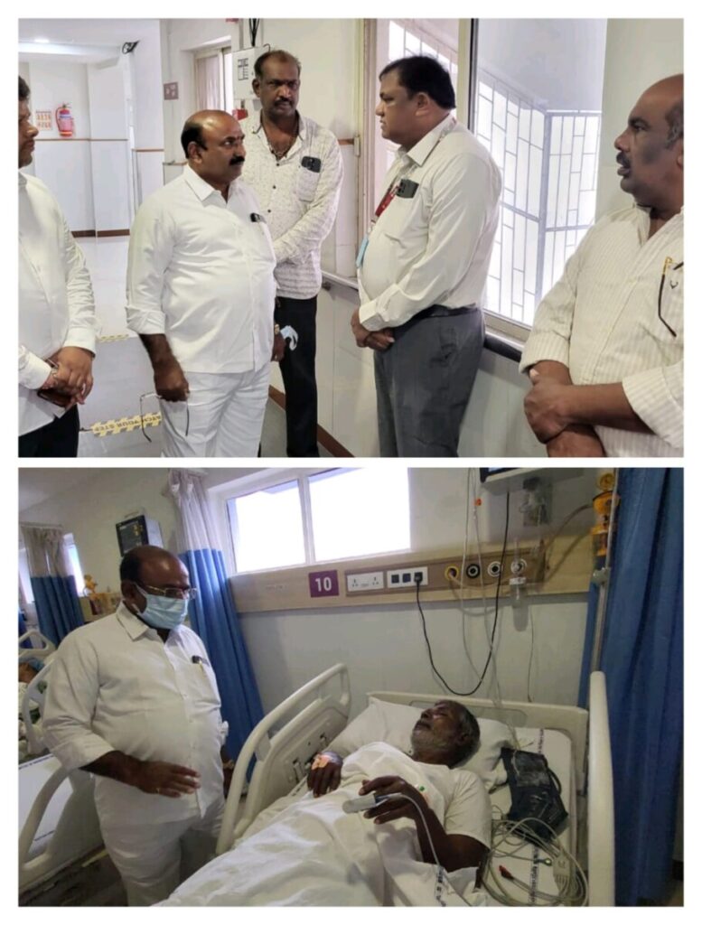 Janasena leaders visited Satyanarayana