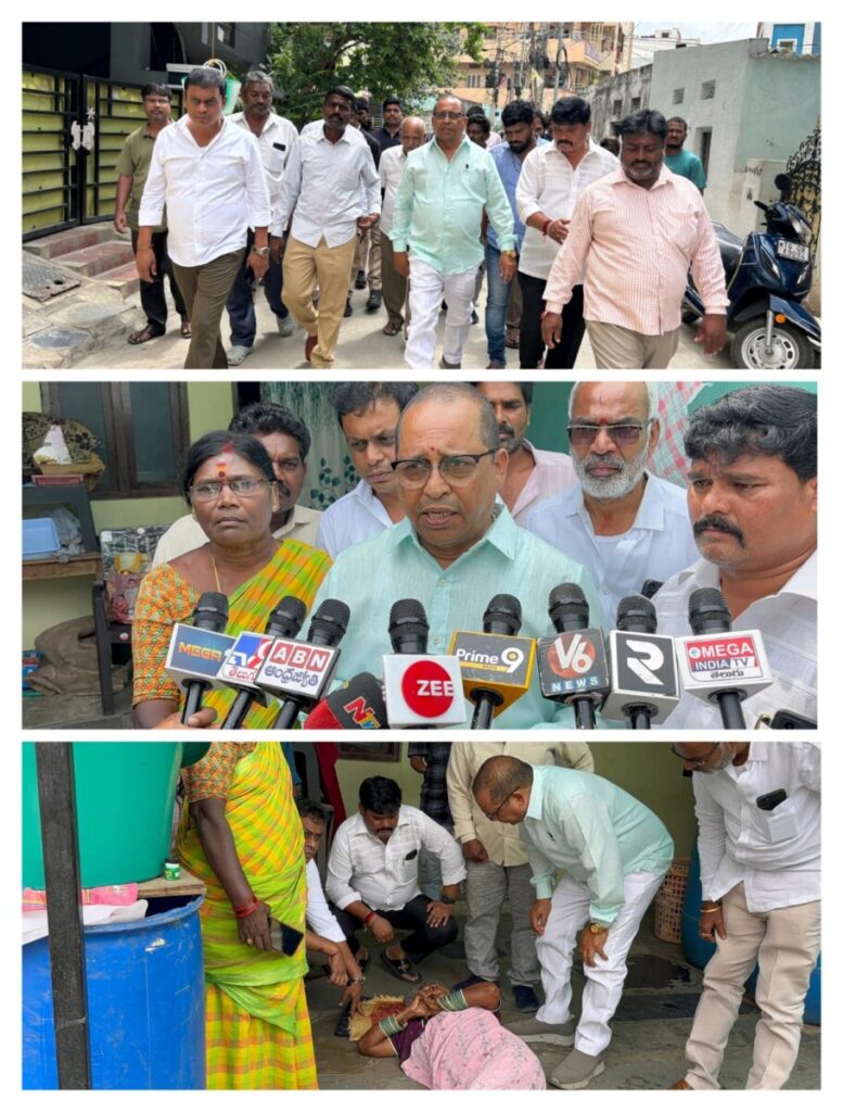 The Corporator, who visited 