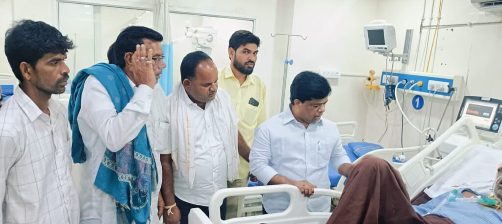 BRS party leaders Vadtya 