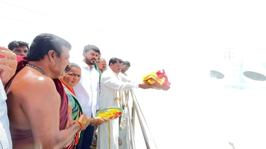 MLA Jare released irrigation 