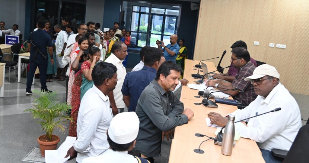 The resolution of applications 