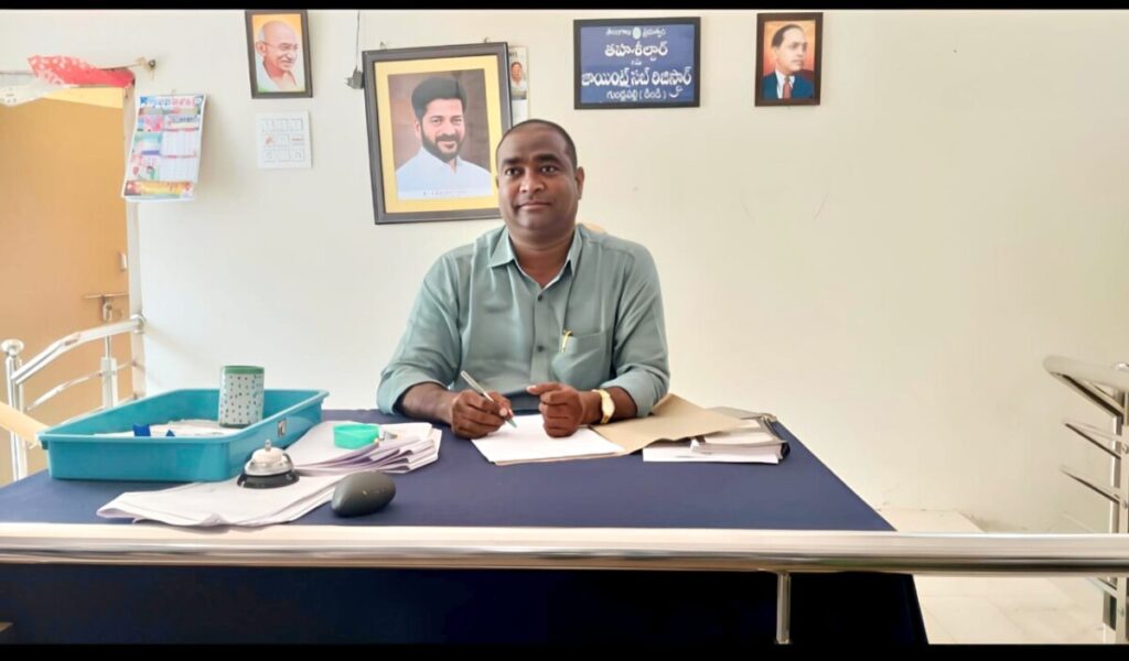 Srinivas Goud takes charge