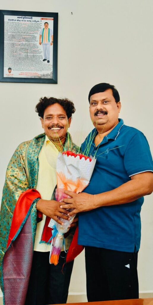MLA Balu Naik felicitated