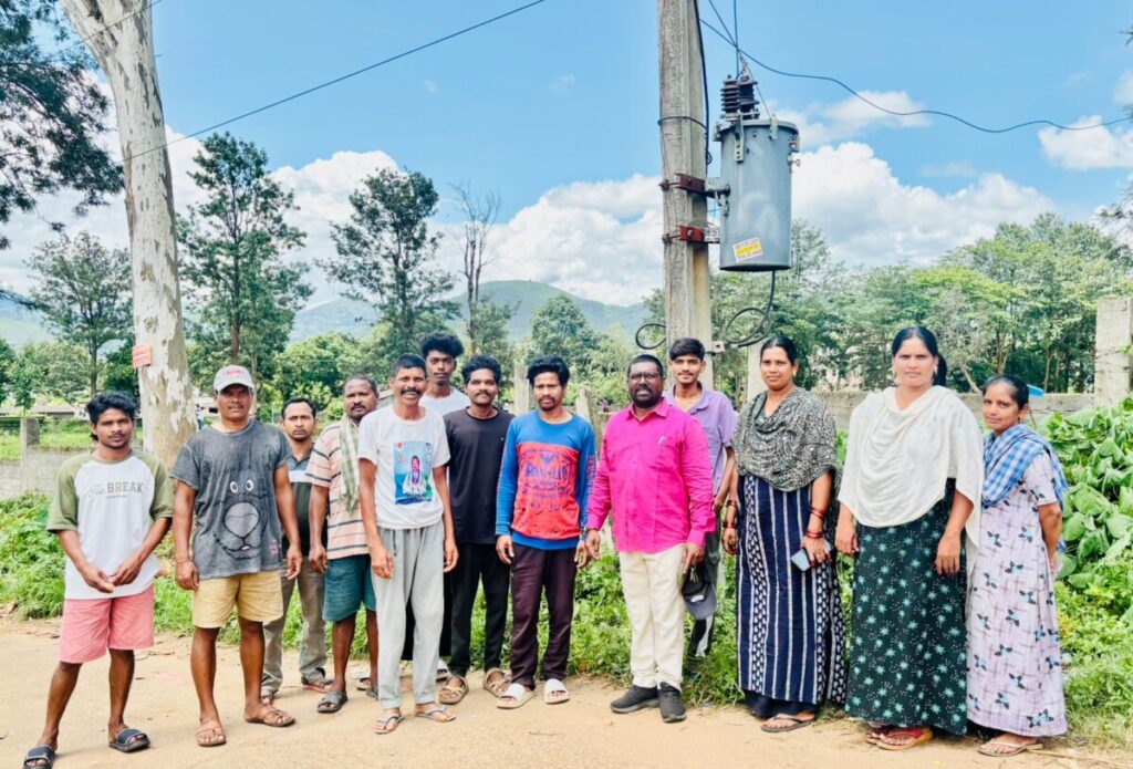 Electricity problems in Sarabhaguda 