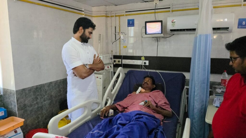 To Sunil, YCP in-charge 