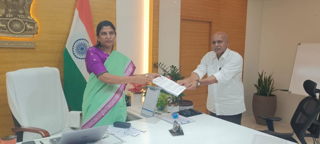 Dr. Satthi, submits a petition