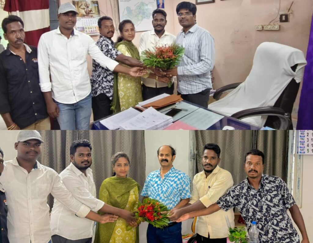 Janasena leaders meet MRO