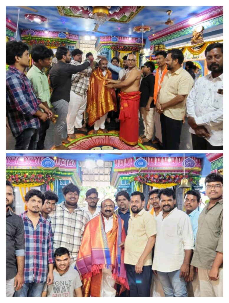 Janasena leaders participating in 