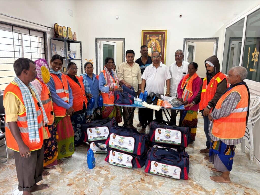 Corporator Venkatesh Goud presents 