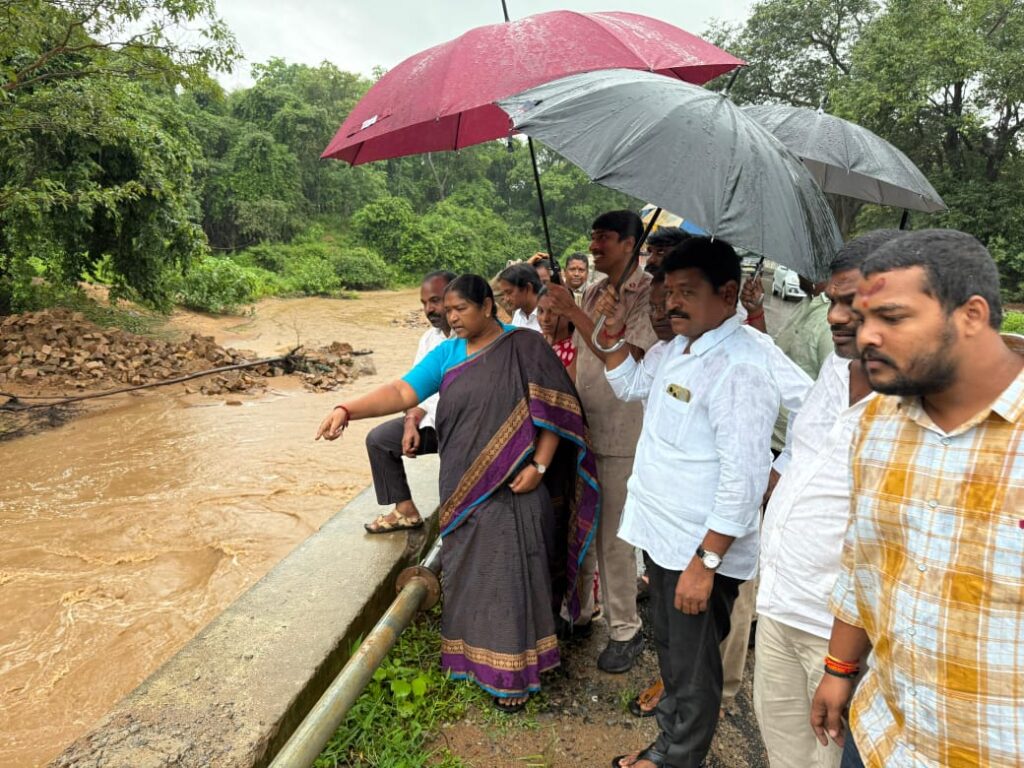 Minister Seethakka reviews situation 