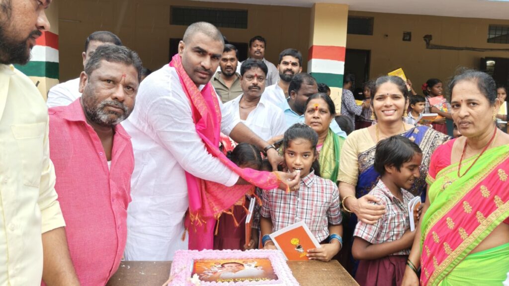 KTR's birthday celebrations grandly 