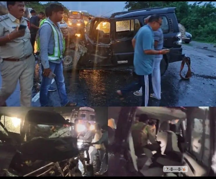 Road accident in Yadadri 