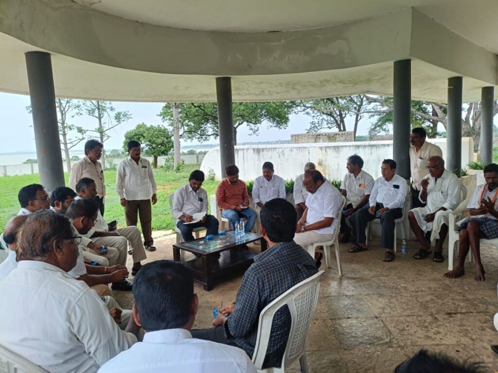 Dindi project water release.