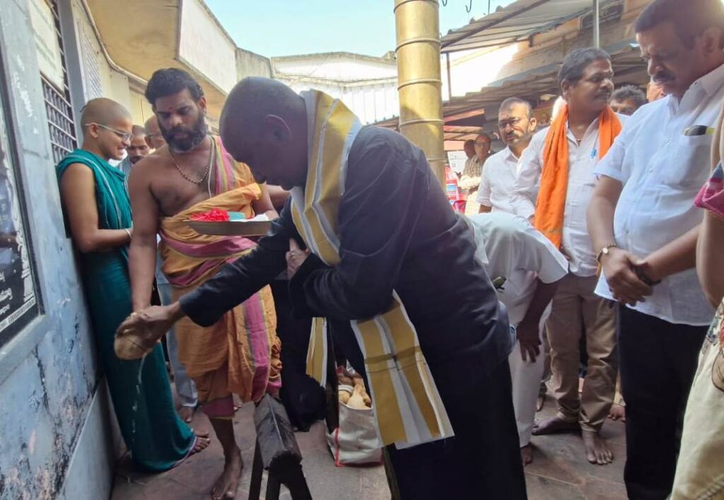 MLA Vegulla who broke 