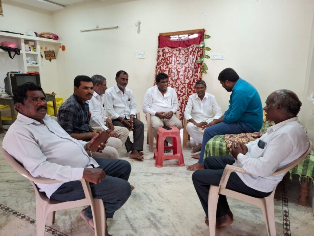 Gavva Vamsidhar Reddy visited
