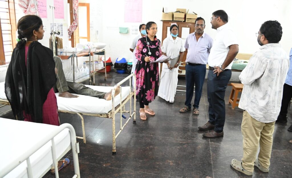 District Collector Koya Sri