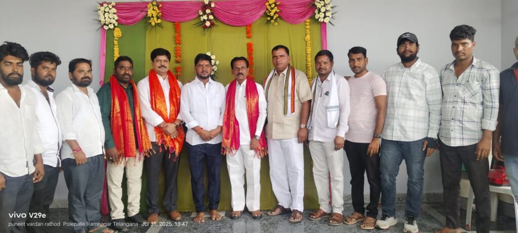 BRS Party District President 