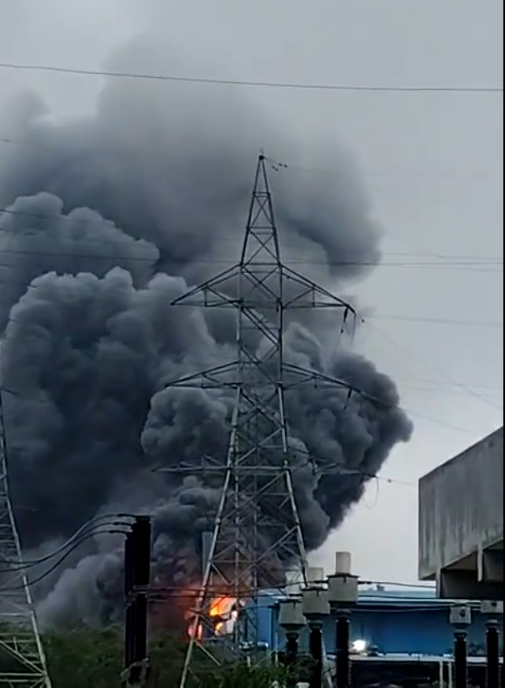 Major fire breaks out 