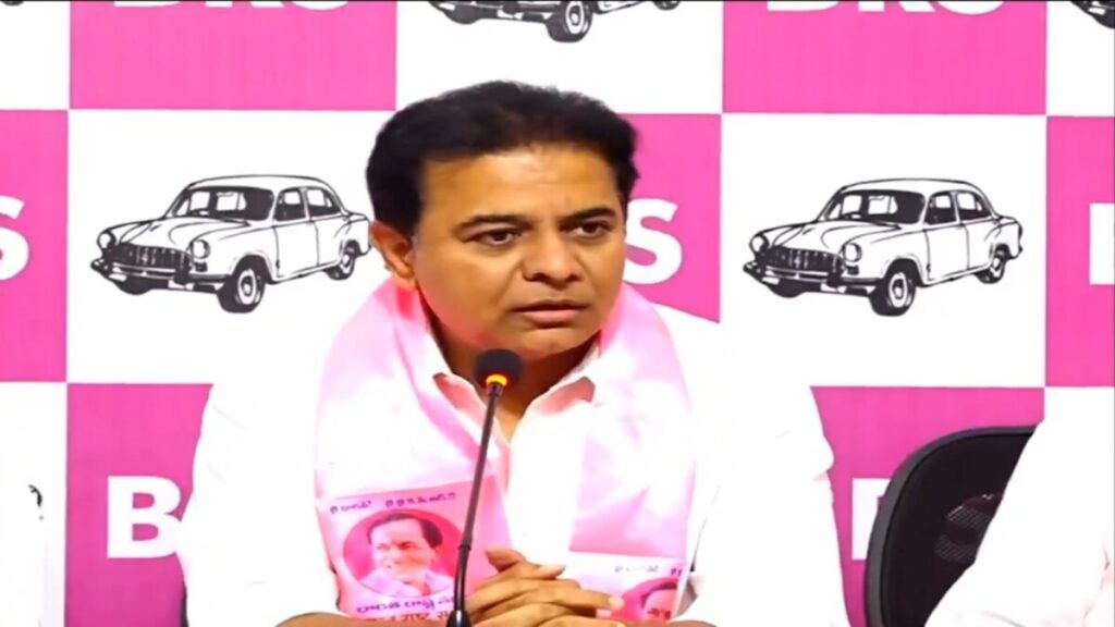 KTR counters CM Revanth's
