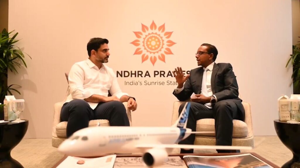 Lokesh - Airbus meeting
