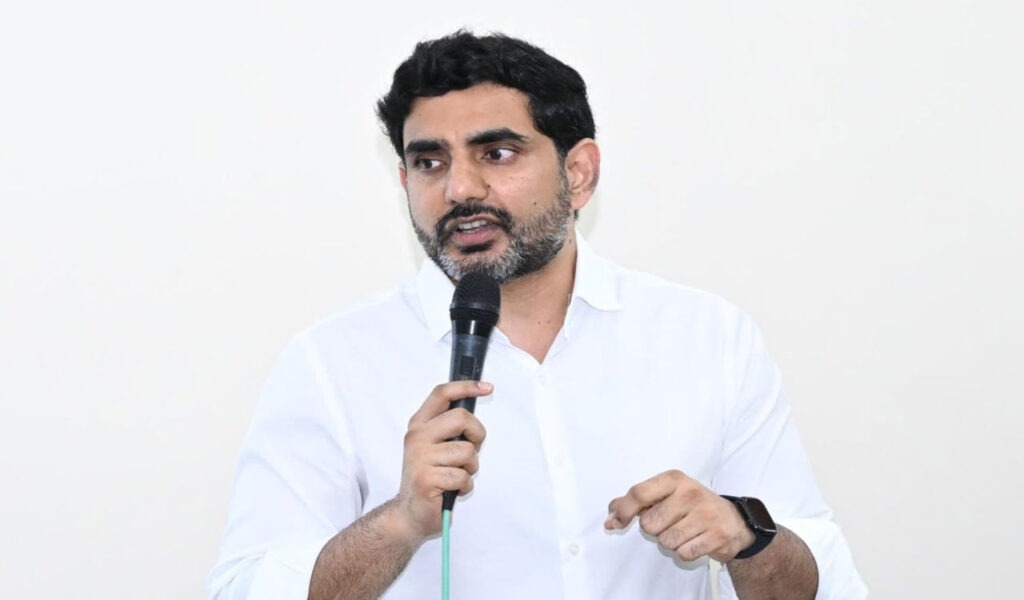 Minister Nara Lokesh saves