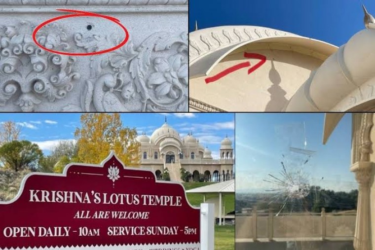 Shooting at ISKCON temple