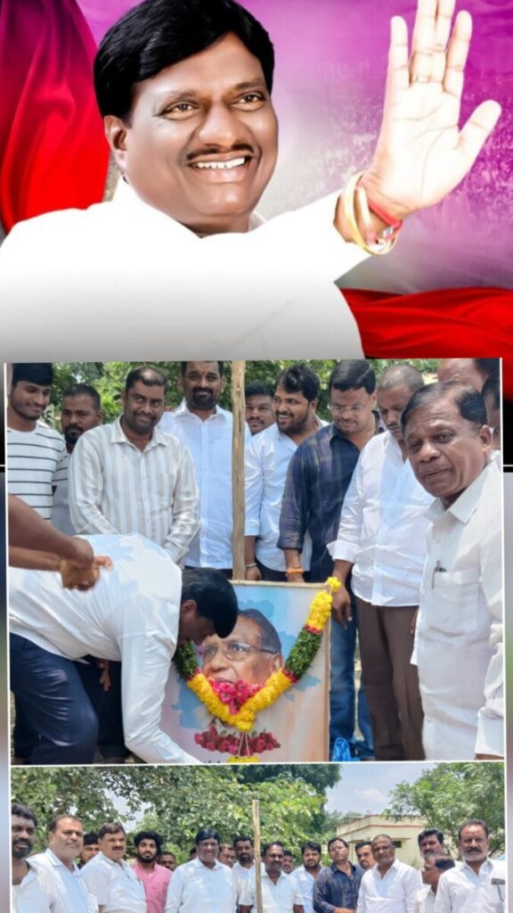 Professor Jayashankar statue installed in Parigi