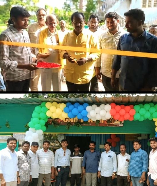 new modern car wash center