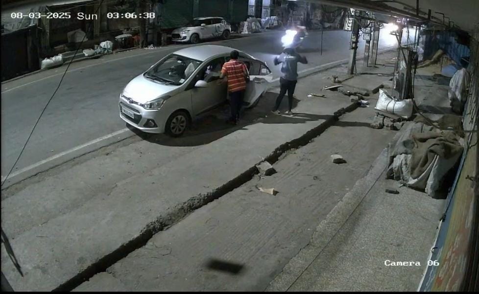 Theft in the APCO showroom