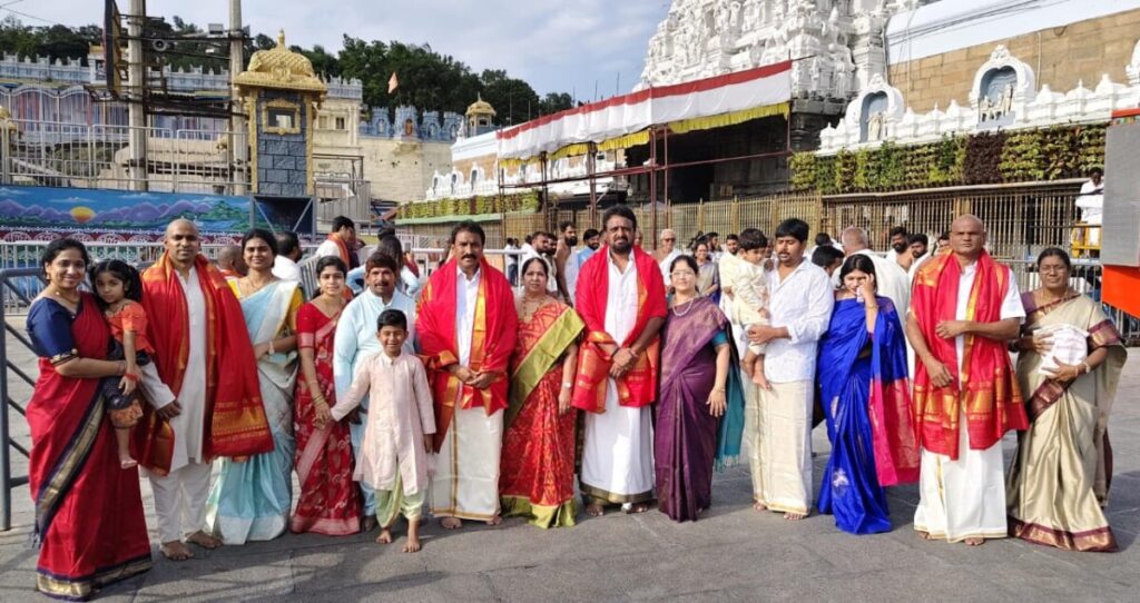 MLA Bandaru Satyananda Rao in Tirumala 