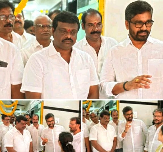 inauguration of the hospital