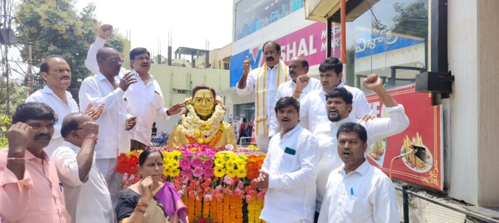 Bandi Ramesh paid tributes to Professor Kothapalli Jayashankar 