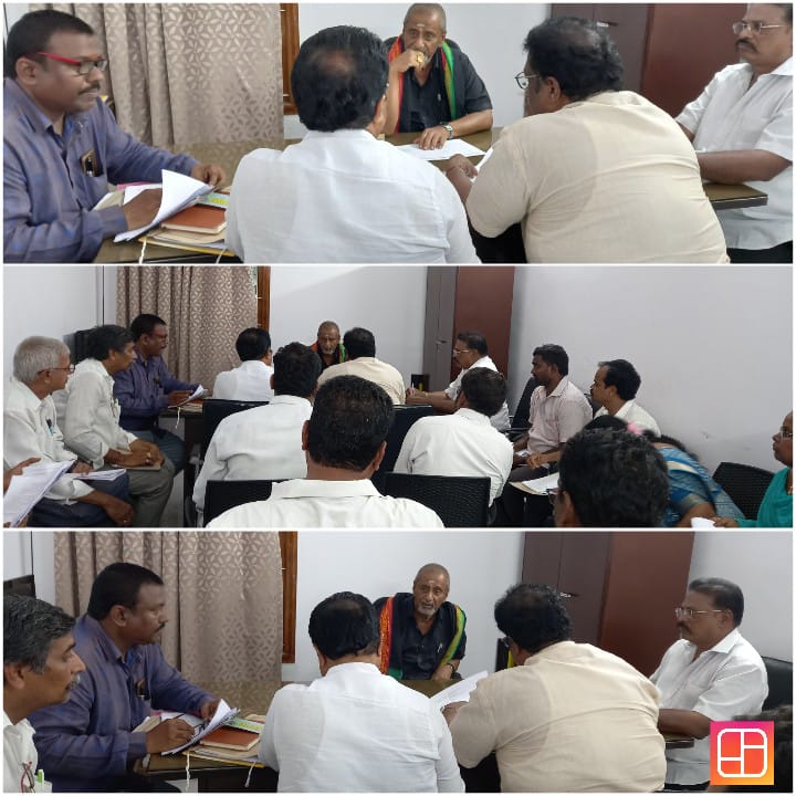 MLA Vegulla's meeting with endowments officials