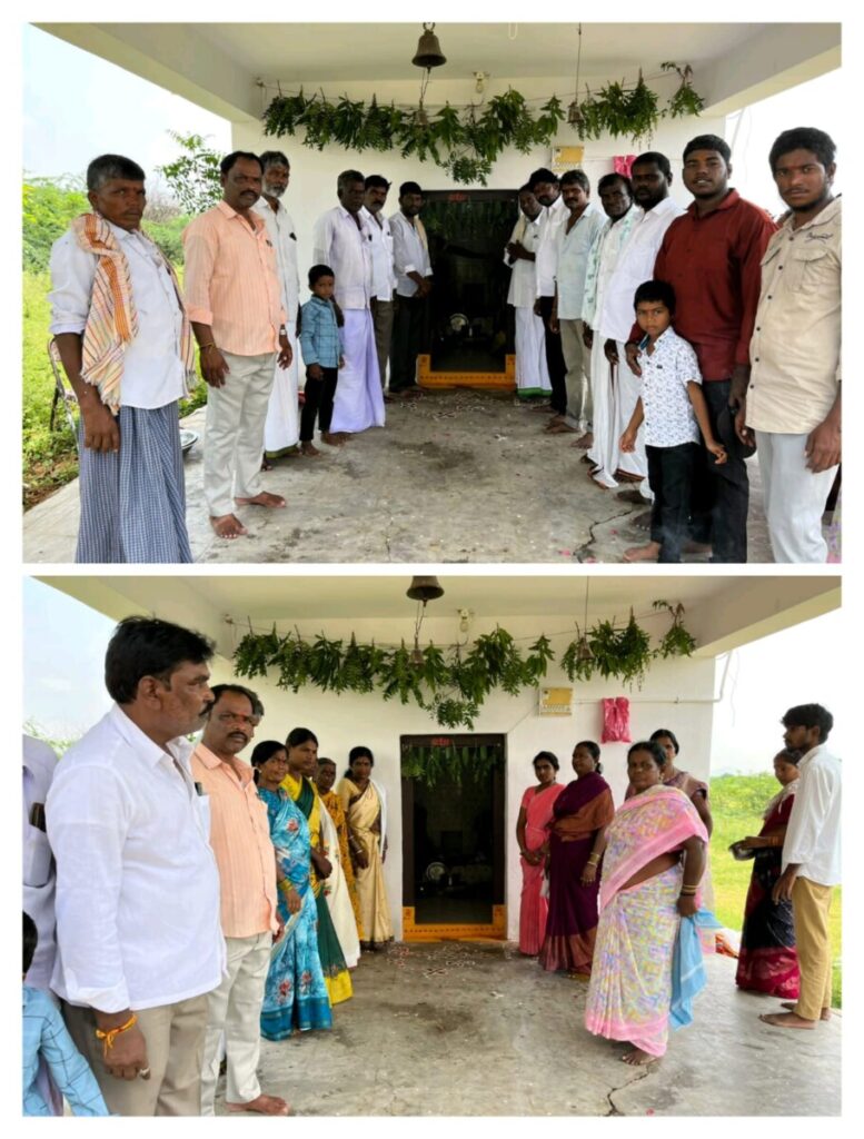 Abhishekam of the Goddesses