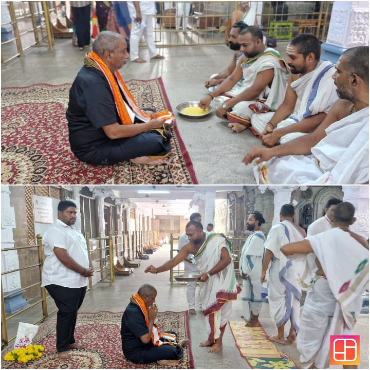 MLA Vegulla visited Satyadev