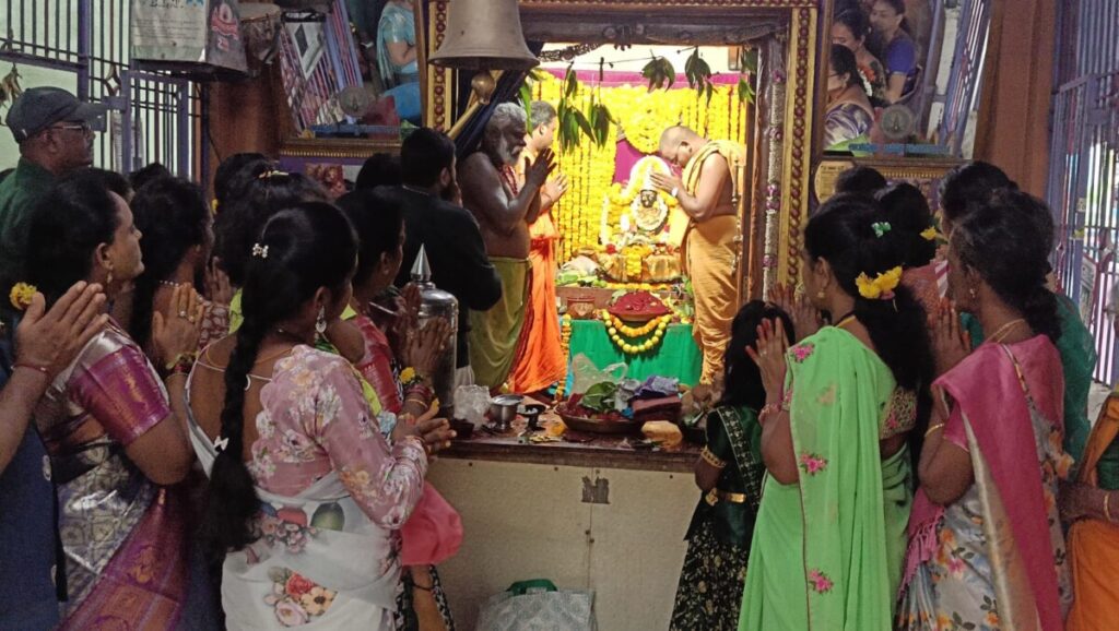 devotees flock to Anaparthi Lakshmi temple