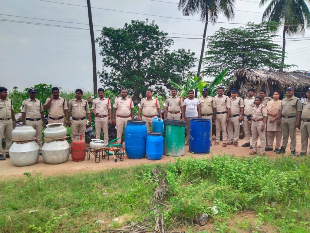 surprise checks in Athreyapuram