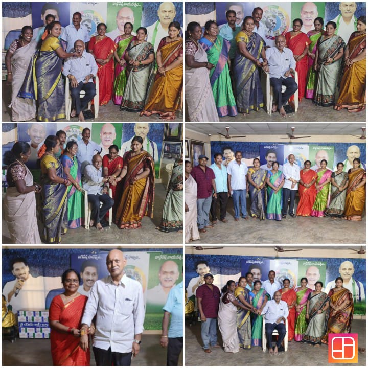 YSRCP Women's Wing leader ties Rakhi 