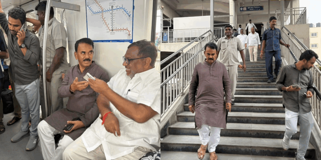 traffic jam hits minister