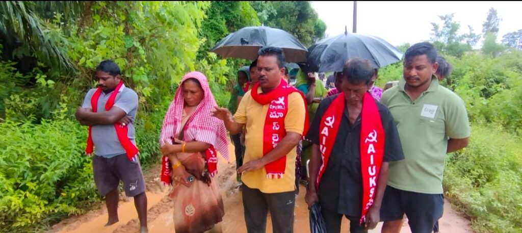 Women leaders protest 