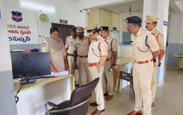 CCC Naspur Police Station Visited 