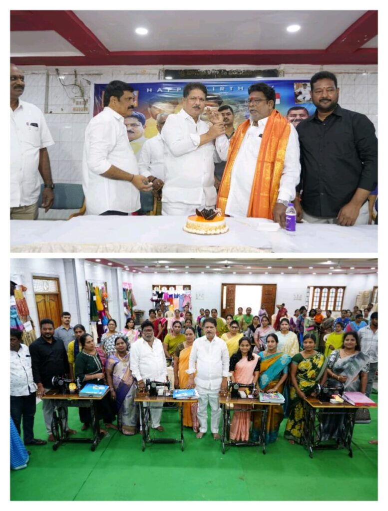 MLA Madhavaram Krishna Rao participated in the birthday 