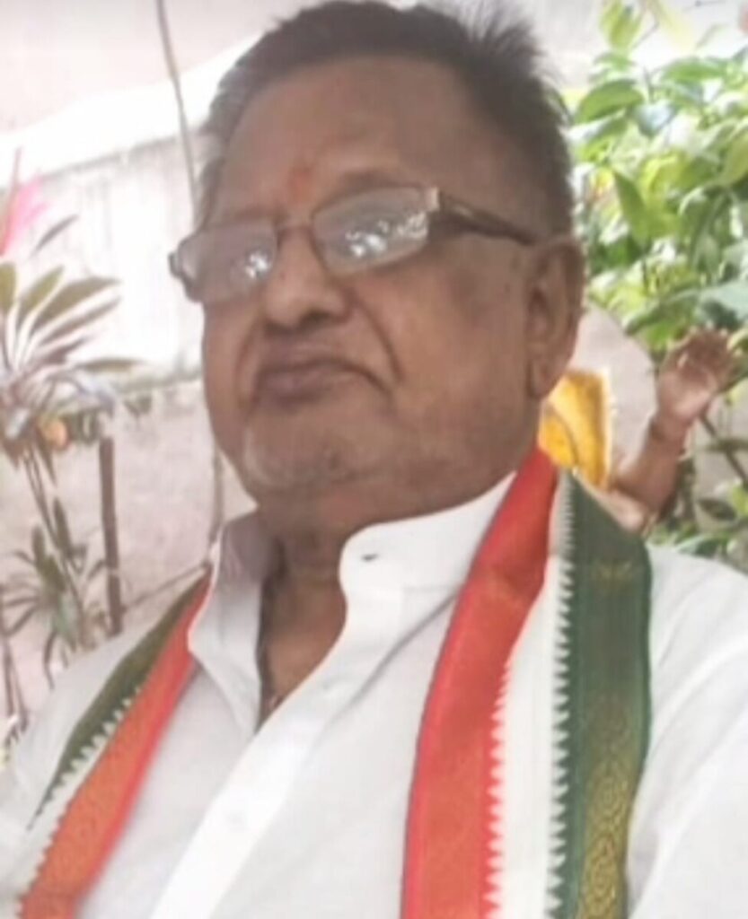 Dr. Gangidi Venkata Reddy, is very sad