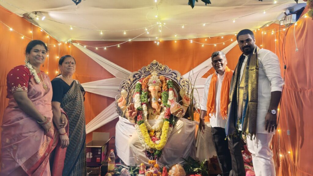 Participated in special pujas and annadanam program 