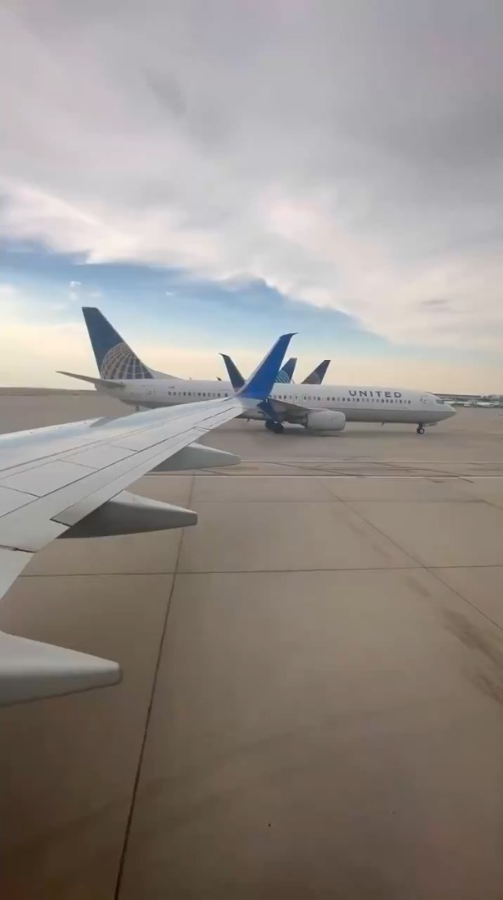 Technical glitch.. 827 flights running late