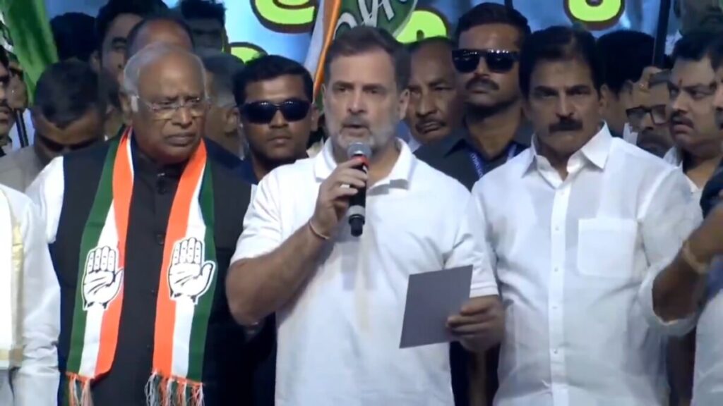 Rahul Gandhi's 5 Questions