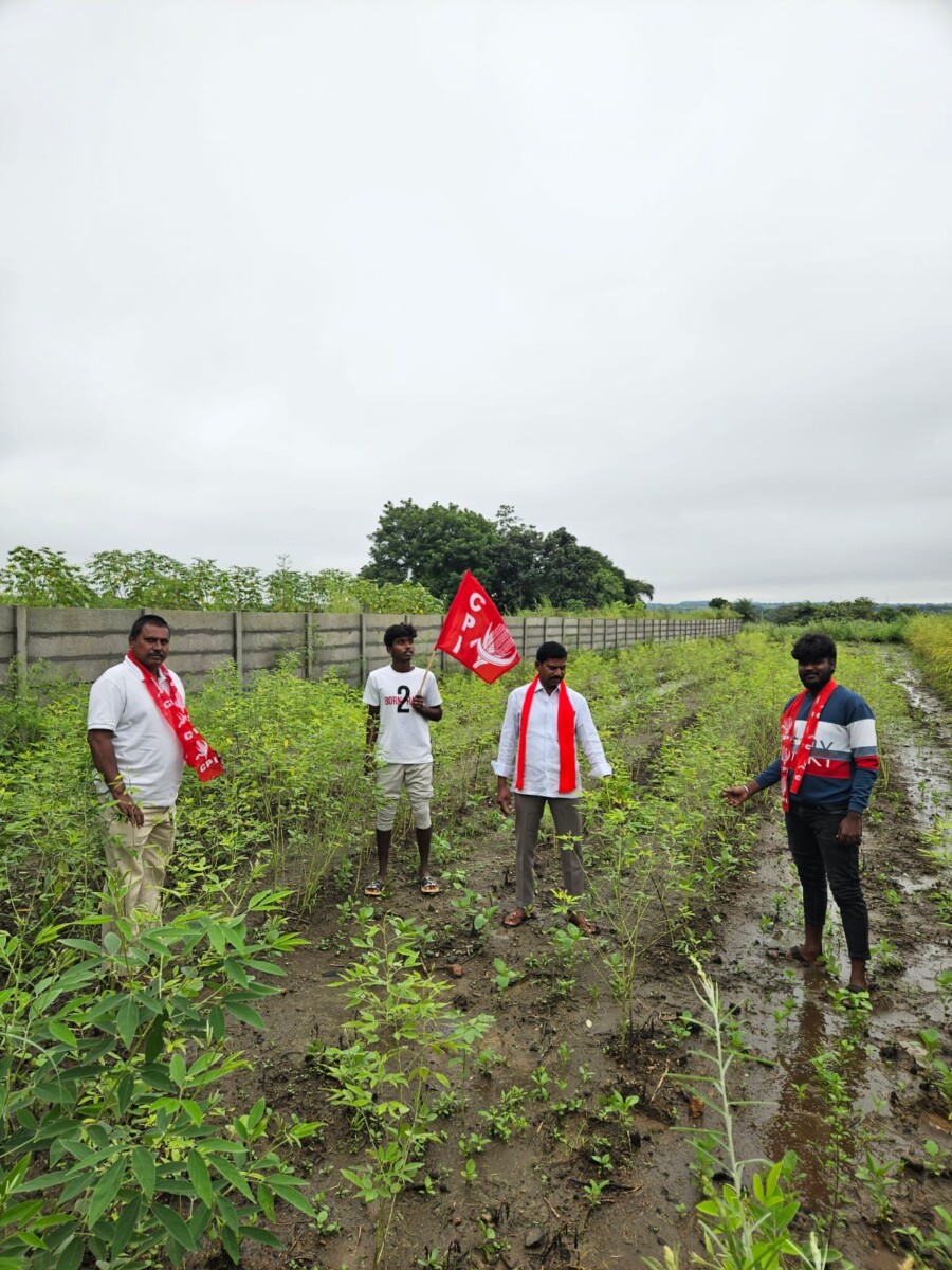 Communist Party : దారూర్ మండల గ్రామాల రైతులను ఆదుకోవాలి