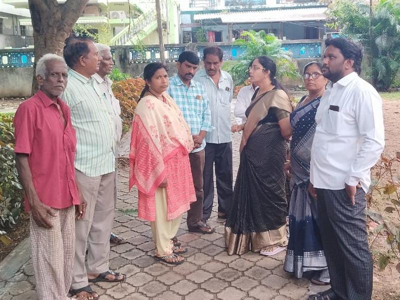 Chairperson Rani visits Mandapet 